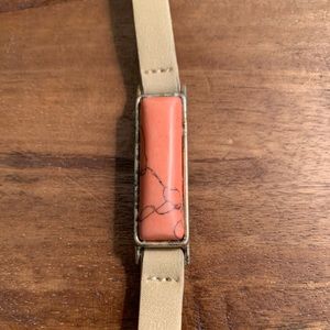 2/$10 Leather Choker & Wrap Bracelet